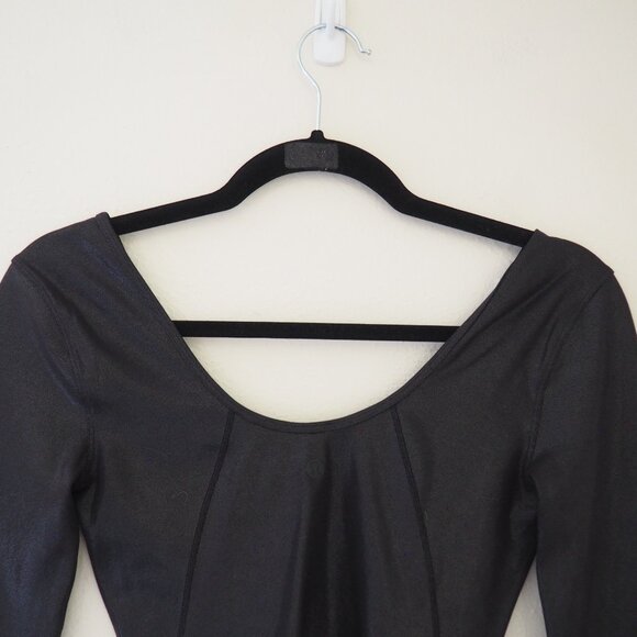 * Lululemon Align Long Sleeve Radiant Foil Shine Print Black Shirt sz 2 - Picture 7 of 11
